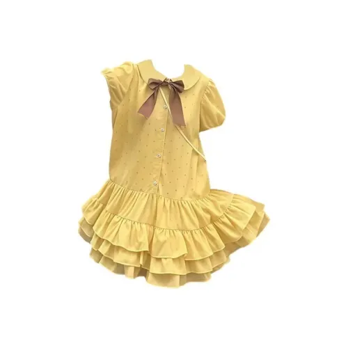 JOSR Короткий рукав Платье Женское