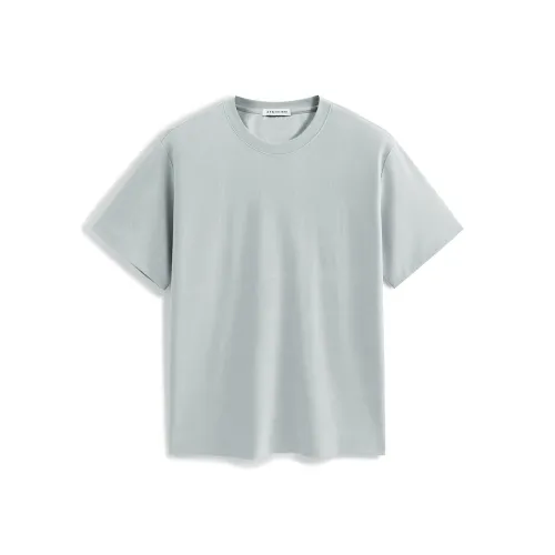 PEACEBIRD MEN Скрытая текстура Жаккард Короткий рукав Т-рубашка Мужская