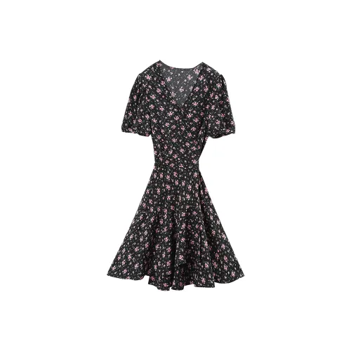 A paradise for awakening Короткий рукав Платье Женское