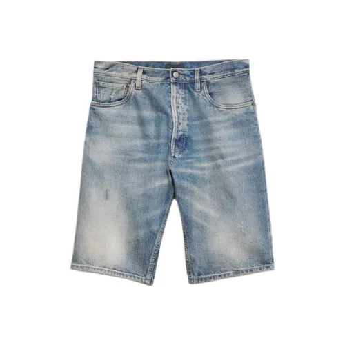 PRADA FW25 Джинсовые шорты Мужской Синий