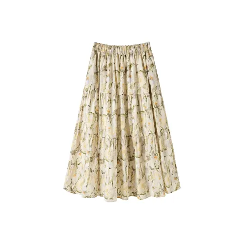 Акомодация BOOK Повседневная Длинная Юбка Женская