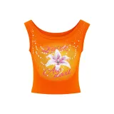 Оранжево-красный