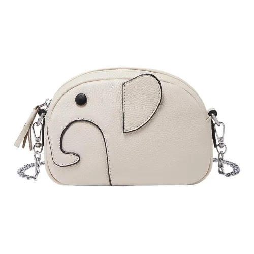 Narandu Сумка через плечо из синтетической кожи мини женская цвет экрю