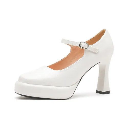 YAFEI XUANYU Грубый каблук Высокие каблуки 9 см Женские