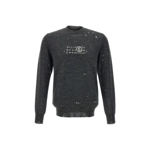 MM6 MAISON MARGIELA Свитер Мужской Нет Дымчатый Серый