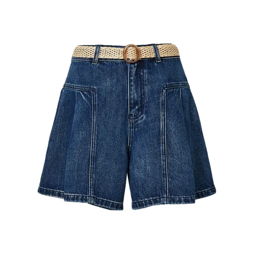 Hopeshow Джинсовый синий 071 Женские джинсовые шорты