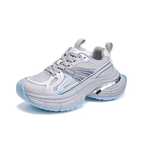 La Chapelle Устойчивые к истиранию низкие топы с толстой подошвой женские синие