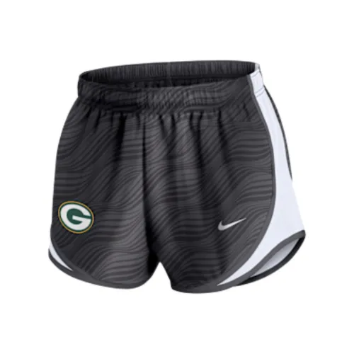 nike Dri FitNFL Зеленые Bay Packers Tempo Повседневные шорты Женские