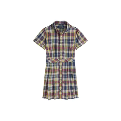 Polo Ralph Lauren Платье SS25 Многоцветное Детское