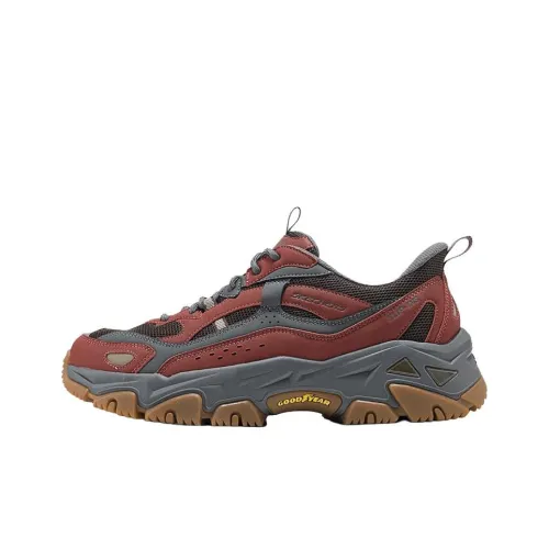 Skechers OUTDOOR MENS Кэжуал Низкий Топ Красный Мужской