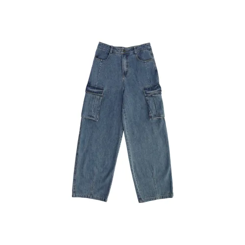 GURUI Джинсовый синий C5 Женские Джинсы