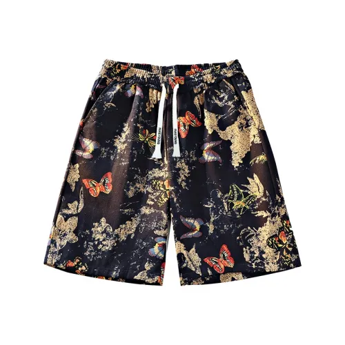 NOAHGIGI Черные Унисекс Повседневные Шорты