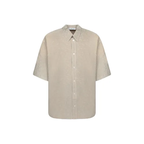 Acne Studios Рубашка Унисекс Теплый Серый