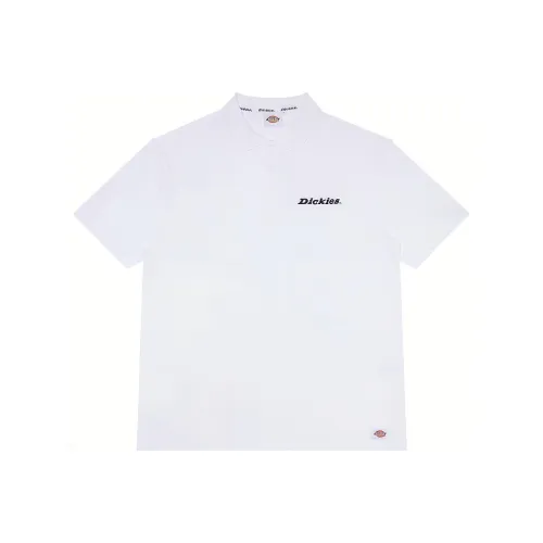 Dickies Белое Унисекс Поло