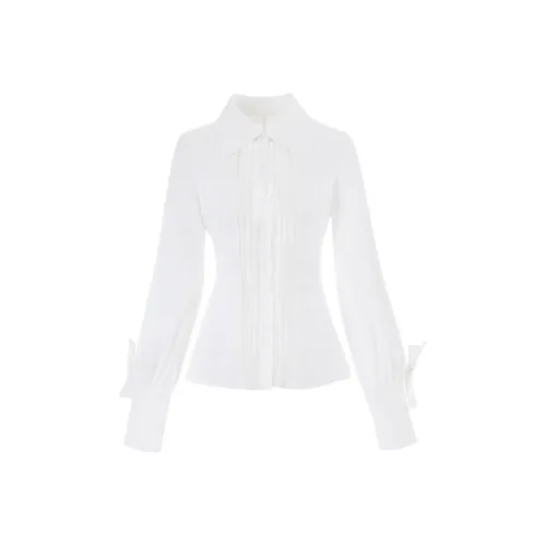 HYTE MOLY Белые Женские Рубашки
