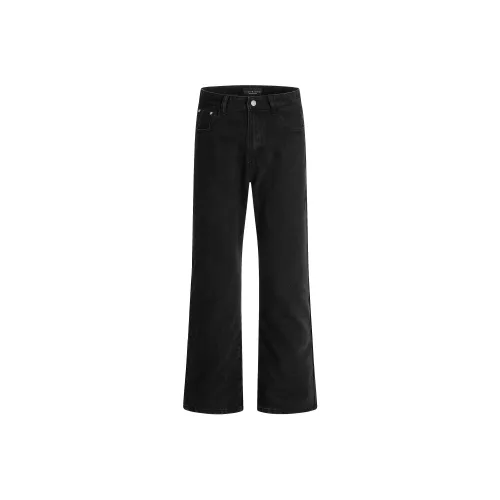ZLAYCO Черные Унисекс Джинсы