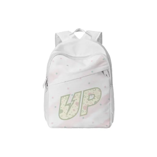 TURN UP Полиэстер Рюкзак Унисекс Белый