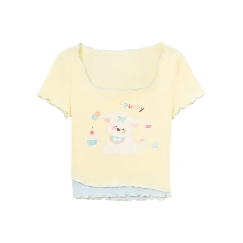 Snbl Абрикос Женские Футболки