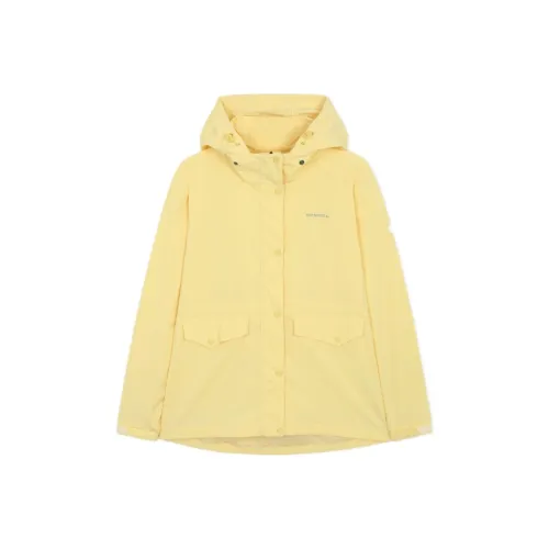 MERRELL Светло-желтая Женская Куртка