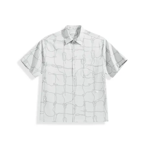 PEACEBIRD MEN Mist Белый 1 Мужская Рубашка