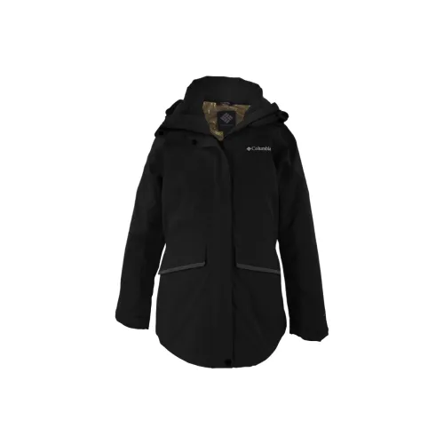 Columbia Черные Женские Пуховики