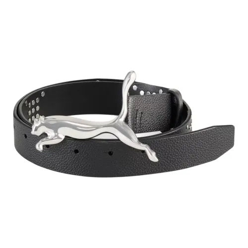 PUMA A$AP ROCKY совместная модель Co Branded Модель Full Зернистая кожа коровы Ремни Unisex Черный