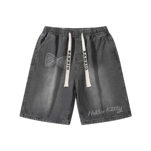 Sanrio x Hello Kitty Katy Cat Cinnamoroll Джинсовые шорты Унисекс