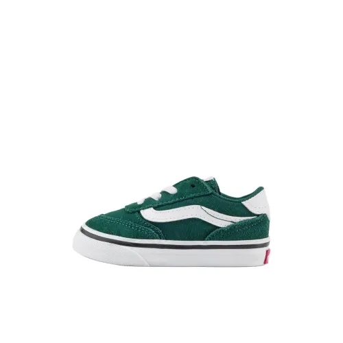 VANS BROOKLYN LS Устойчивая к истиранию Низкая Обувь для малышей Зеленая Infant и Toddler