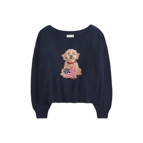 Hollister Морской синий Женские Свитеры