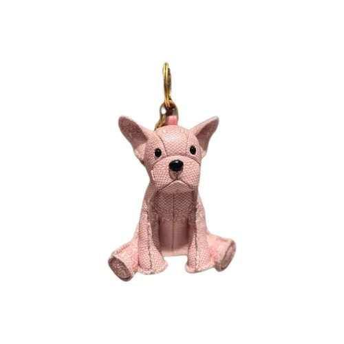 MCM Himmel Покрытие Холст Кожа Bag Charm Сумка Аксессуар Унисекс Розовый