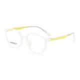 Белая рамка с желтыми храмами