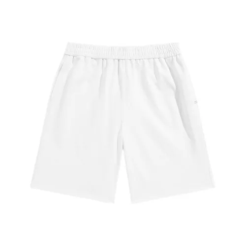 PEACEBIRD MEN Скрытая текстура Жаккард Повседневные брюки Однотонный MID Длина Шорты Мужской