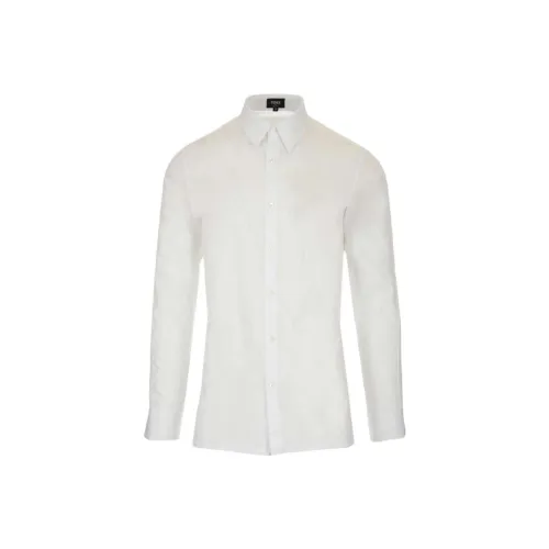 Fendi Белые Мужские Рубашки