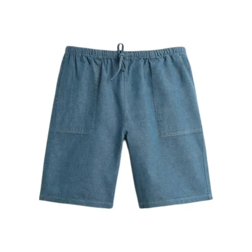ZARA Blue/Green Мужские Джинсовые Шорты
