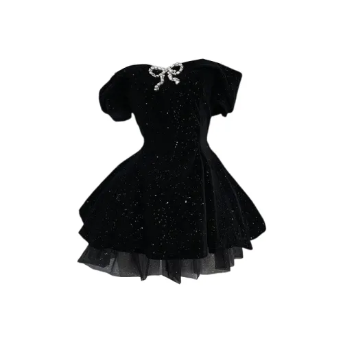 GEZITAI Черные Женские Слиплатья