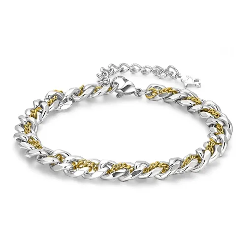 FAIRWHALE Титановые стальные браслеты унисекс