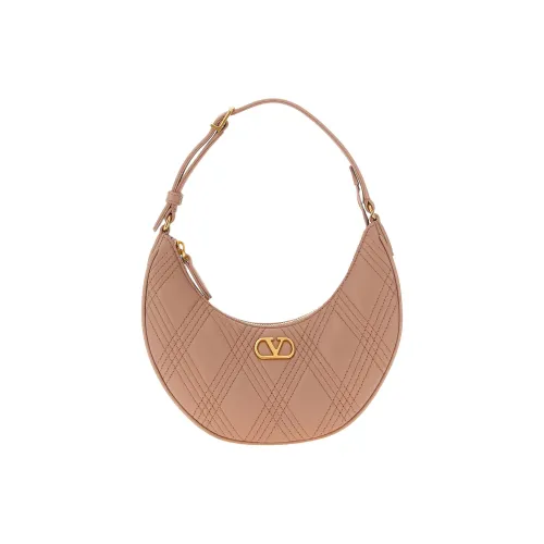 Valentino Sheepskin Сумка через плечо Мини Женская Нюдово-розовая