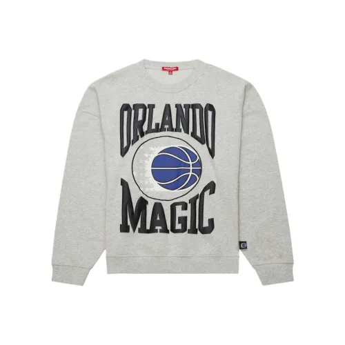 MITCHELL NESS Wordmark Логотип Толстовка Фанатская версия Женская