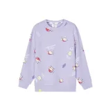 Multicolor Смайлик Парк развлечений Полный принт-Фиолетовый Подкладочная ткань/04SB