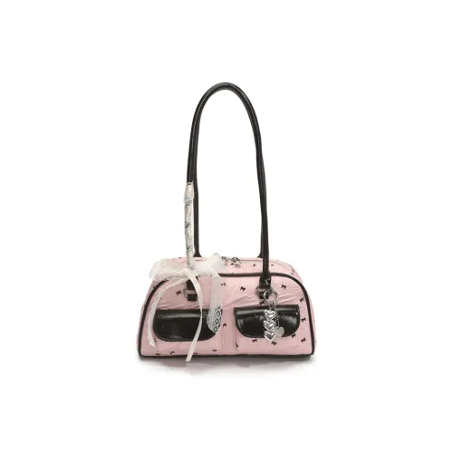 Bueno PU (полиуретан) Подмышечная сумка на плечо Женская Розовая Синяя