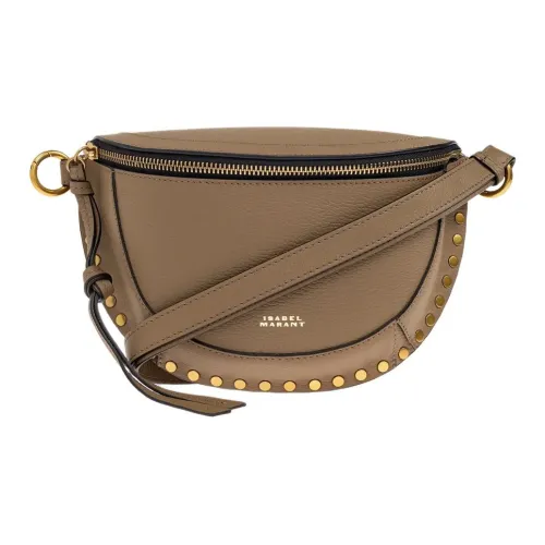 ISABEL MARANT ETOILE Телячья кожа Бананка Женская Коричневая