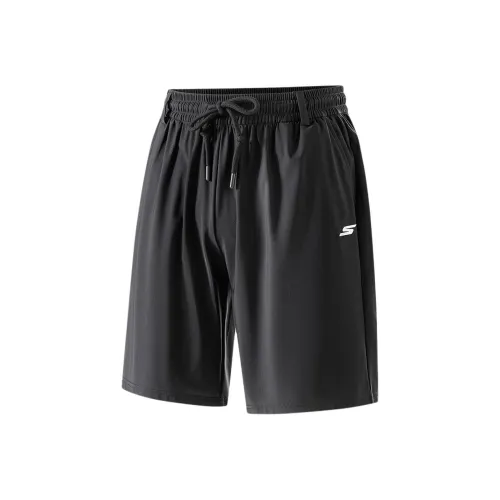 Skechers Черные 01TS Унисекс Повседневные шорты