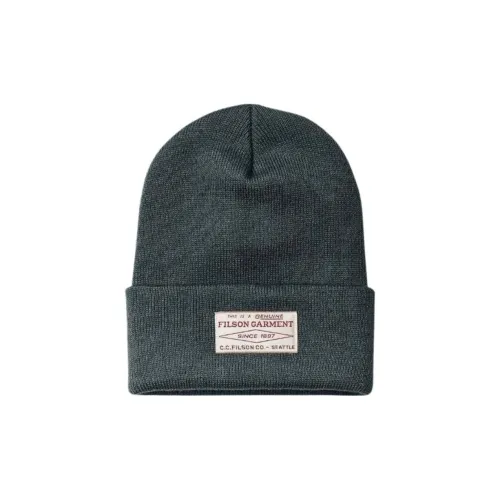 Filson Акрил Трикотажная ткань Шапки-бини Унисекс Зеленый