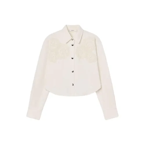 Рамка Белый Женские Рубашки