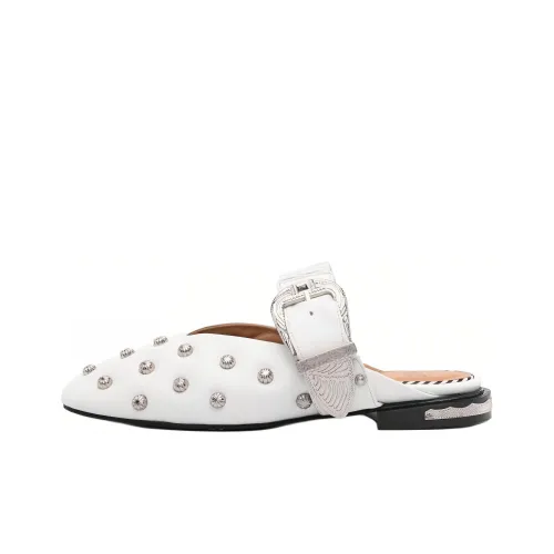 Toga Pulla Домашние тапочки 2 см Женские Белые