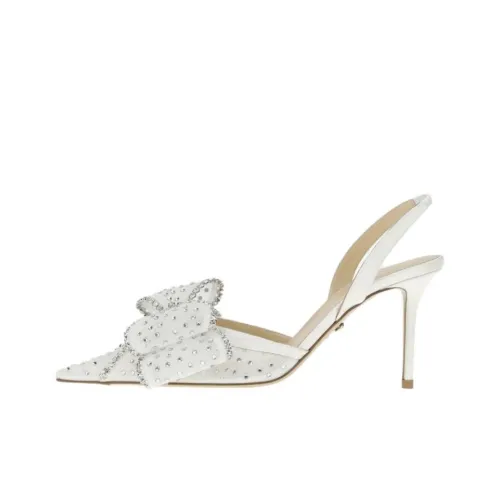 MACH MACH Le Cadeau Низкий каблук Высокие каблуки Женские Белые