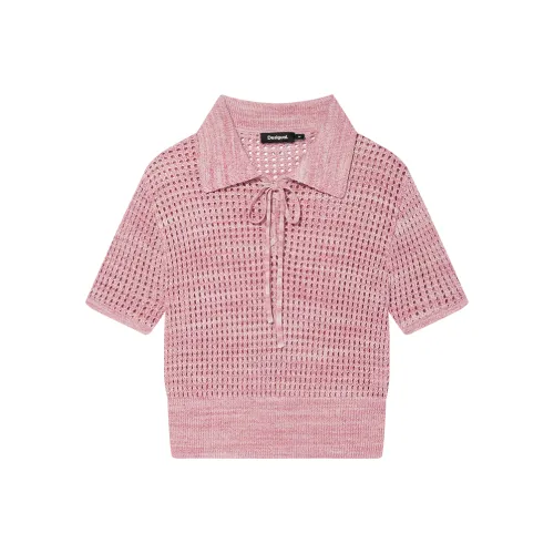 Desigual Фуксия Женская Трикотажная Одежда