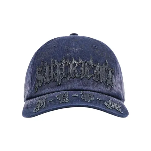 Supreme Кожа Бейсболки Унисекс