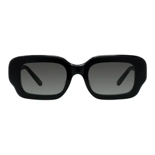 LOEWE Прямоугольные Солнцезащитные очки Унисекс Черные