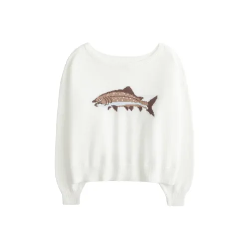 Hollister Белые Женские Свитеры